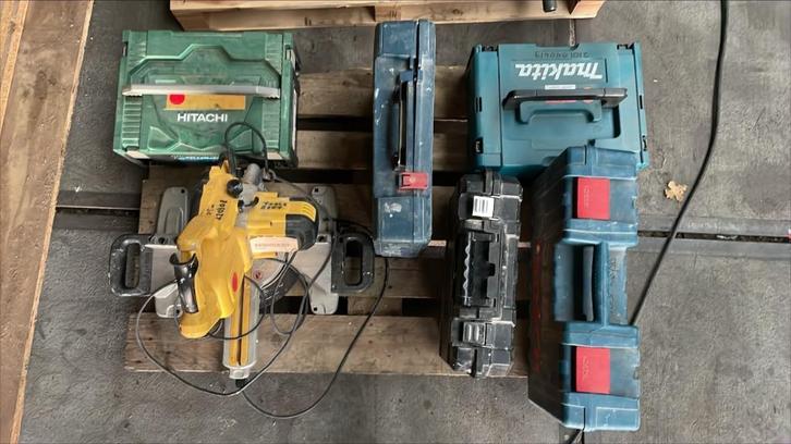 Partij elektrisch gereedschap, Doe-het-zelf en Verbouw, Gereedschap | Handgereedschap, Gebruikt, Ophalen