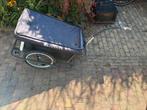 Juskys fietskar zwart, Ophalen, Bagagekar, Zo goed als nieuw, Juskys