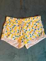 Korte broek met citroenen - Primark - Maat S, Kort, Primark, Wit, Ophalen of Verzenden