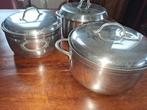 BK pannenset, Ophalen, Gebruikt, Rvs, Pannenset