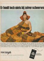 Retro reclame 1965 Van Wijk wollen deken uit Leiden, Verzenden, Overige typen