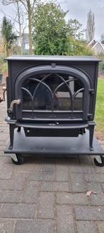 Jotul F500 Eco BlueBlackEmaille houtkachel, Huis en Inrichting, Kachels, Houtkachel, Ophalen of Verzenden, Zo goed als nieuw, Vrijstaand