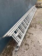 Dirks Ladder 16,8 meter (in zeer goede staat), Doe-het-zelf en Verbouw, Ladders en Trappen, Ophalen, Gebruikt, Ladder, Opvouwbaar of Inschuifbaar