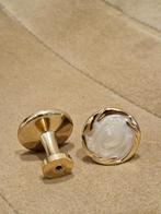 ZARA HOME deurknoppen goud/parelmoer - 4 stuks, Minder dan 50 cm, Ophalen of Verzenden, Zo goed als nieuw, Crème