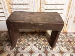 Oud krukje vensterbankkrukje opstapje tafeltje bijzettafeltj, Antiek en Kunst, Curiosa en Brocante, Ophalen of Verzenden