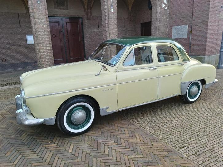 oldtimer 1955 renault FREGATE GRAND PAVOIS franse registrati, Auto's, Oldtimers, Bedrijf, Te koop, Renault, Benzine, Handgeschakeld