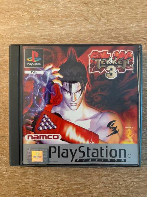 TEKKEN 3 (PAL), Spelcomputers en Games, Games | Sony PlayStation 1, Gebruikt, Vechten, 2 spelers, Vanaf 12 jaar, Eén computer