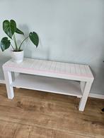 Plantentafel Betegeld tegel tafel bijzettafel sidetable, Ophalen, Minder dan 50 cm, Zo goed als nieuw, Tafelblad