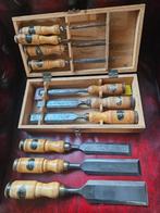 Nooitgedagt beitels no3060 50mm t/m 3mm, Antiek en Kunst, Ophalen of Verzenden