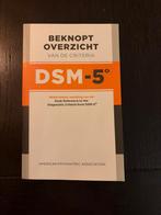 Beknopt Overzicht van de Criteria DSM-5, Ophalen of Verzenden, Zo goed als nieuw, Klinische psychologie