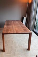 Arco Essenza tafel 100 x 200 in geolied Amerikaans noten, Huis en Inrichting, Tafels | Eettafels, Ophalen, Gebruikt, 100 tot 150 cm