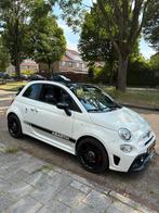 Fiat 500 1.4 T-jet Abarth 595 107KW 2021 Wit cabriolet, Auto's, Voorwielaandrijving, 145 pk, 4 cilinders, 4 stoelen