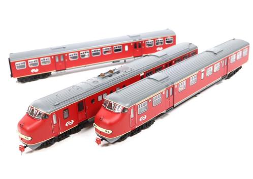 Artitec 21.351.01 Dieseltreinstel NS DE3/Plan U 134, 3-delig, Hobby en Vrije tijd, Modeltreinen | H0, Zo goed als nieuw, Treinset