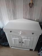Commode, wit, met lade.105 breed, 49 diep en hoog 93., Kinderen en Baby's, Kinderkamer | Commodes en Kasten, Ophalen, Gebruikt