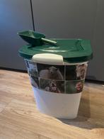 Dieren / hond voerton met schep, Ophalen, Gebruikt