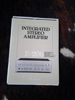 Accuphase E-206 Handleiding - Zeldzaam!, Ophalen of Verzenden, Gelezen