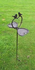 vogelbadje / voederplaats gietijzer, Tuin en Terras, Ophalen of Verzenden, Nieuw