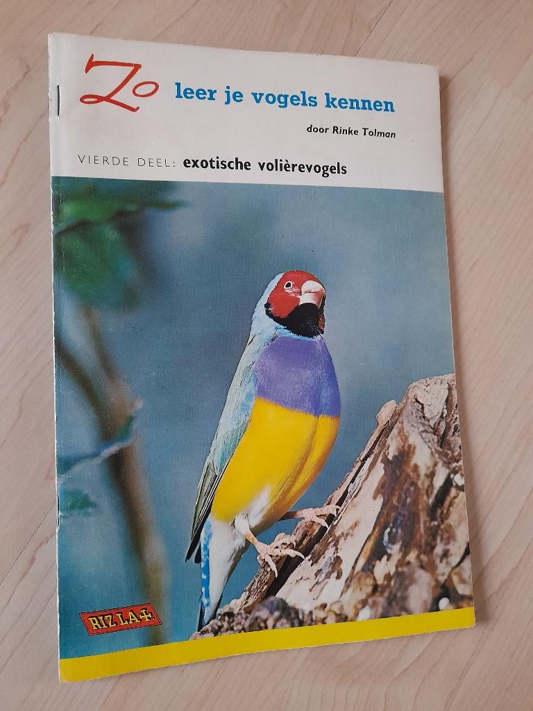 ZO LEER JE VOGELS KENNEN DEEL 4 EXOTISCHE VOLIEREVOGELS, Ophalen of Verzenden, Gelezen, Vogels