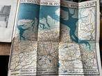In en om groningen (ca. 1925) Uitgave van de vvv met kaarten, Boeken, Geschiedenis | Stad en Regio, Vvv, Ophalen, 20e eeuw of later