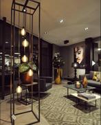 Ztahl Rimini Vloerlamp - zwart poedercoat staal, Huis en Inrichting, Ophalen, 200 cm of meer, Zo goed als nieuw, Metaal