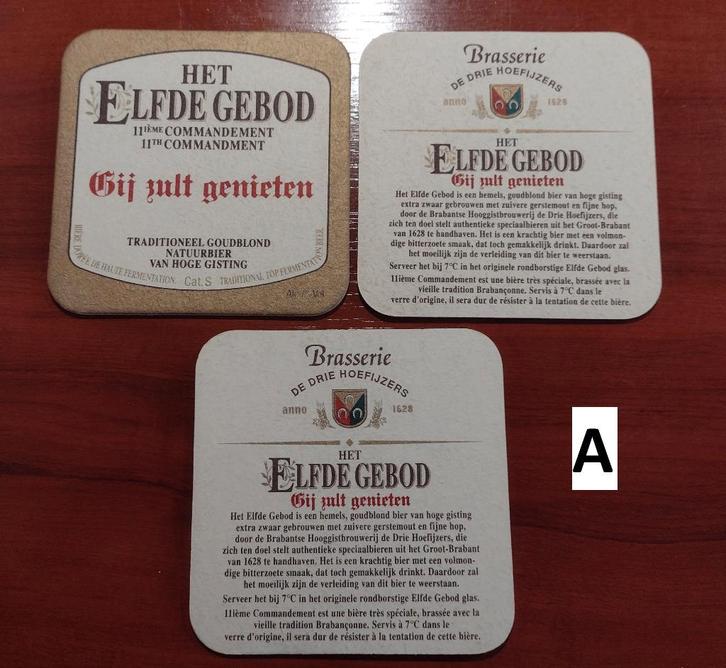 Oude Hertog Jan Viltjes Coasters. (B), Verzamelen, Biermerken, Zo goed als nieuw, Viltje(s), Hertog Jan, Ophalen of Verzenden