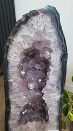 Prachtige unieke amethist geode Brazilië 53 cm, Ophalen of Verzenden, Mineraal