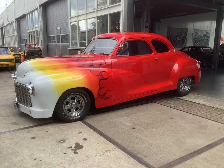 1949 Dodge Coronet Oldtimer, Auto's, Dodge, Bedrijf, Overige modellen, Overige brandstoffen, Hatchback, Geïmporteerd, Rood, Gebruikt