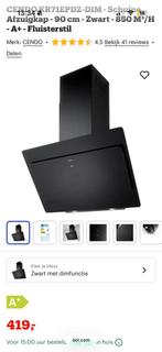 Nieuwe Afzuigkap - Nooit Gebruikt!, Wandschouwkap, Ophalen of Verzenden, Vrijstaand, Motor