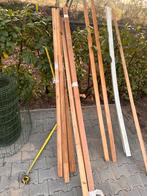 Eikenhouten plinten - 240 cm lang, Doe-het-zelf en Verbouw, Hout en Planken, Ophalen, Minder dan 25 mm, Eiken, Nieuw