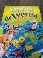 Ontdek de Wereld Bordspel - Educatief bordspel, Drie of vier spelers, Ophalen of Verzenden, Zo goed als nieuw, Reisspel