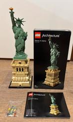 Lego Architecture set 21042 Statue of Liberty, Ophalen of Verzenden, Zo goed als nieuw, Complete set, Lego