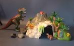Playmobil Dino T-Rex met Vulkaan, Kinderen en Baby's, Speelgoed | Playmobil, Ophalen of Verzenden, Gebruikt