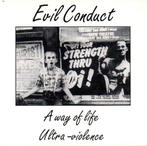 evil conduct / a way of life - uk/punk/oi - ZELDZAAM, Cd's en Dvd's, Vinyl Singles, Gebruikt, Verzenden, 7 inch, Single