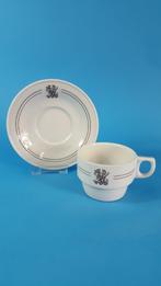 4x P. Regout kop en schotel, Royal Sphinx Maastricht. 5A2 /5, Antiek en Kunst, Antiek | Servies los, Ophalen of Verzenden