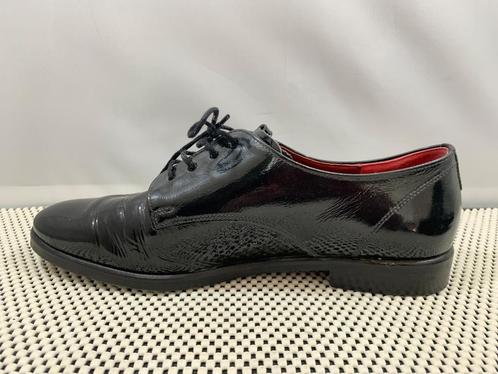 Gabor, maat 37.5 Klassieke zwarte veter schoenen., Kleding | Dames, Schoenen, Zo goed als nieuw, Overige typen, Zwart, Verzenden