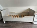 Houten kinderbed / peuterbed, Ophalen, 140 tot 160 cm, 70 tot 85 cm, Matras
