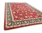 Perzisch tapijt handgeknoopt Keshan Oosters vloerkleed, Gebruikt, 200 cm of meer, Crème, Ophalen of Verzenden