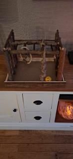 Vogel klim rek speeltuin, Ophalen, Nieuw, Hout, Vogelkooi