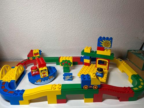 Duplo 2281 Deluxe Harbor Highway, Kinderen en Baby's, Speelgoed | Duplo en Lego, Gebruikt, Duplo, Complete set, Ophalen of Verzenden