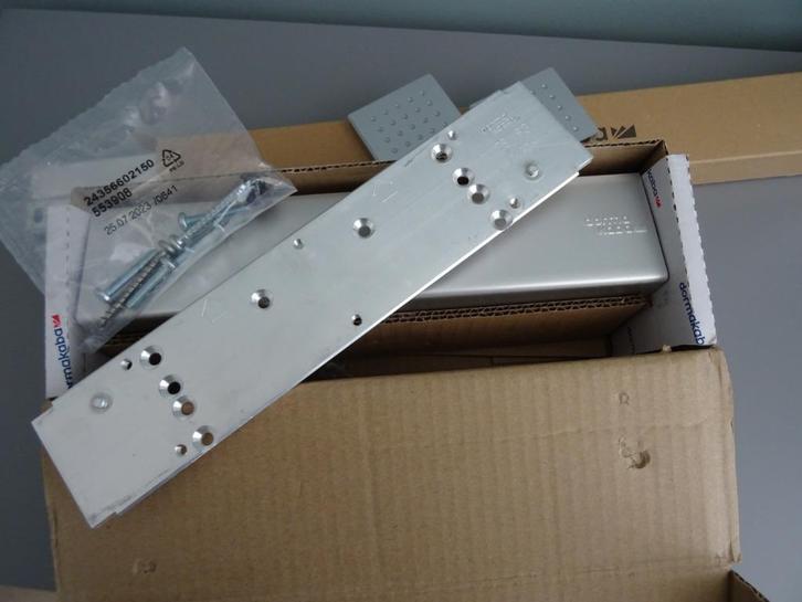 NIEUW Dorma TS 93 G deurdranger EN 2-5 - zilver, met glijarm, Doe-het-zelf en Verbouw, Hang- en Sluitwerk, Nieuw, Overige typen