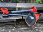 Black & Decker Elektrische Bladblazer, Gebruikt, Handgedragen, Ophalen of Verzenden, Met opvangzak