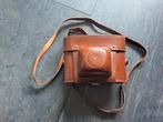 Antieke Agfa Click-I camera met leren tas, Audio, Tv en Foto, Fotocamera's Analoog, Ophalen of Verzenden, Gebruikt, Compact, Overige Merken