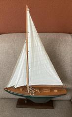 Houten zeilschip, decoratie, Hobby en Vrije tijd, Modelbouw | Boten en Schepen, Ophalen of Verzenden, Gebruikt, 1:200 of kleiner