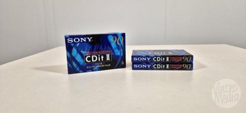 Sony CDit II Cassettebandje | Tape | 90 Minuten | Type II, Cd's en Dvd's, Cassettebandjes, Nieuw in verpakking, Origineel, 2 t/m 25 bandjes