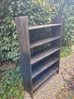 Oud houten rek, keukenrek voorraad rek foto 1 t/m 5