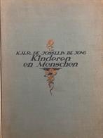 Kinderen en menschen. K.H.R. De Josselin de Jong 1934, Boeken, Ophalen of Verzenden