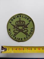 Badge KMS Koninklijke Militaire School (ZGAN), Verzamelen, Ophalen of Verzenden, Landmacht, Nederland, Embleem of Badge