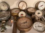 Een grote unieke collectie drukmeters en thermometers, Ophalen of Verzenden, Koper