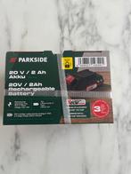 Parkside 20V 2Ah Accu - Nieuw, Ophalen of Verzenden, Nieuw, Oplaadbaar