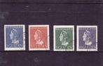 346/49 Konijnenburg Wilhelmina (04), Postzegels en Munten, Verzenden, Gestempeld